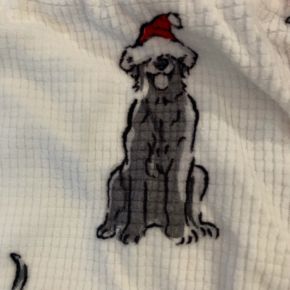 PJ Salvage Christmas Dog Joggers Pajama Pant - Picture 9 of 12